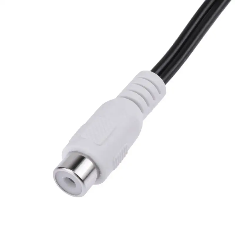 ALLOYSEED 25 см 3 RCA штекер на 6 гнездо Аудио Видео av-кабель адаптер Jack сплиттер