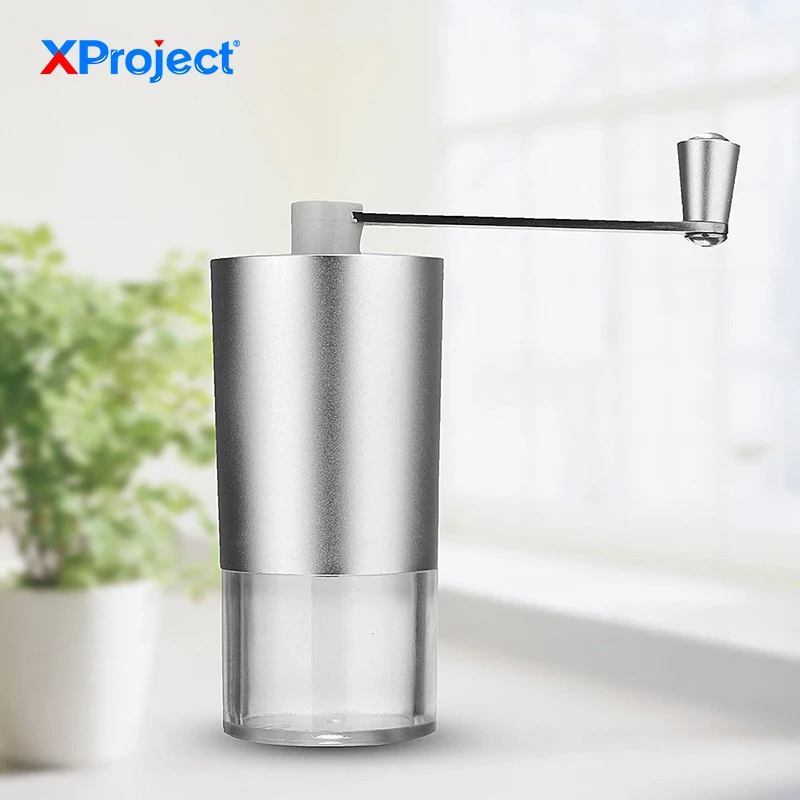 XProject портативный ручной кофемолка мельница кухонная шлифовальная керамическая коническая шлифовальная машина для Френч-пресс для приготовления кофе