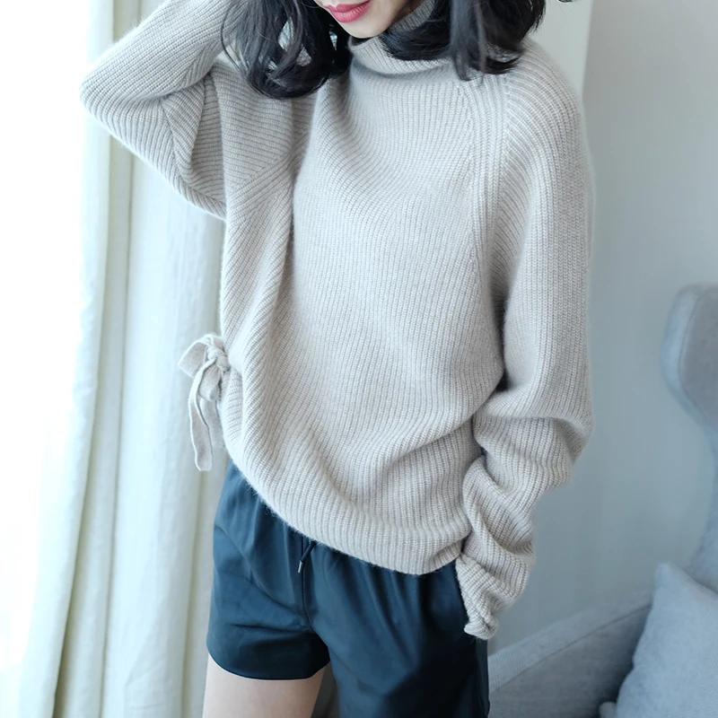 Женские свитера 2018 кашемировые и шерстяные вязаные пуловеры лидер продаж Модная