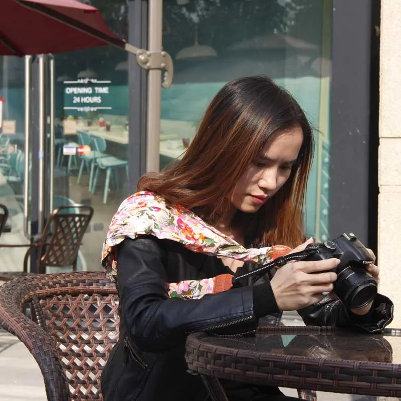 Шейный плечевой ремень для камеры DSLR сумка чехол цветок Роза ремешок шарф Fuji Olympus