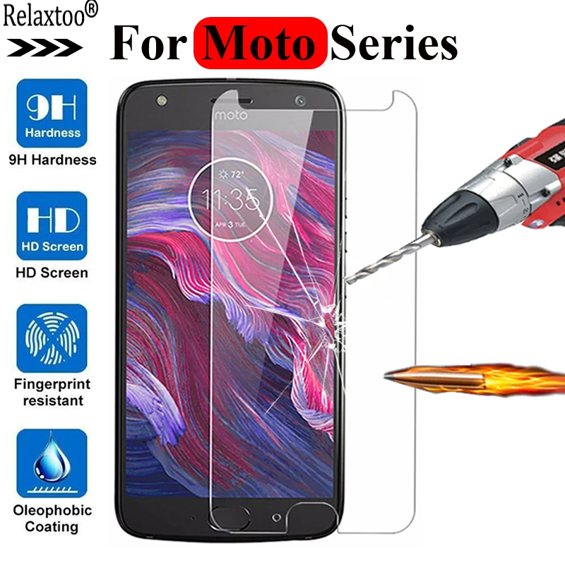 Защитное стекло для moto rala moto x4 one power p30 note play z2 play E4 plus G5s plus Защитная пленка для экрана премиум класса