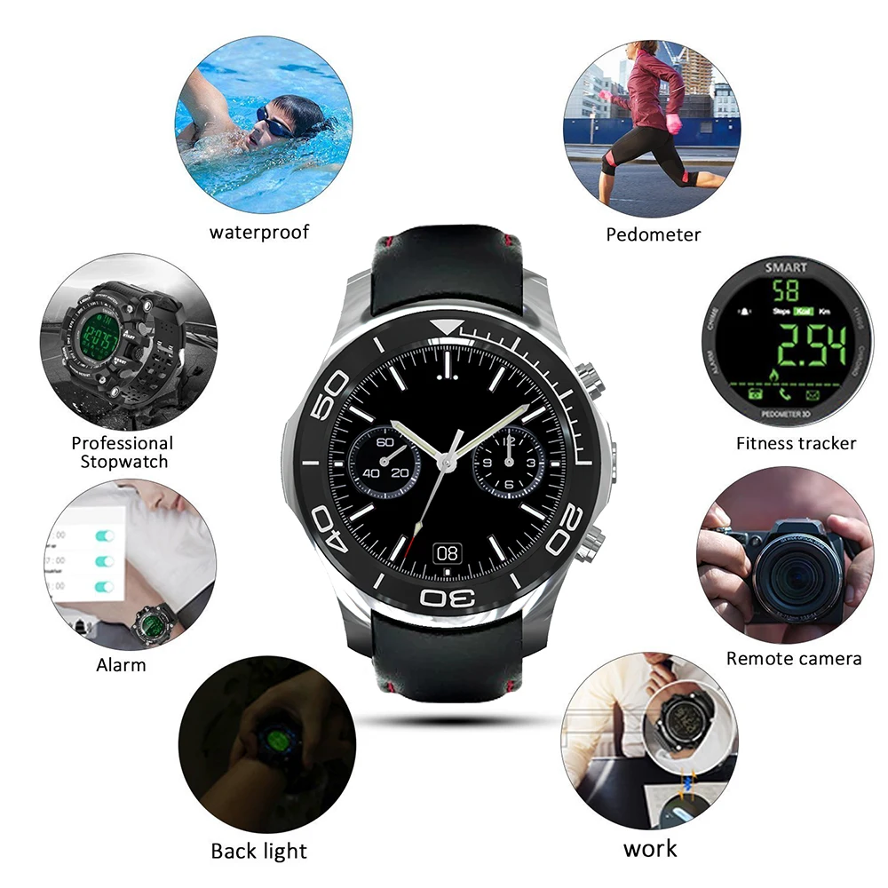 Jsbp S1 плюс монитор сердечного ритма Smart Watch электроники MTK6580 Quad Core GPS 3G Wi Fi SmartWatch PK