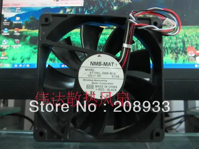 Для мини оборудования NMB 4710KL 04W B19 12025 12V 0.17A|nmb|minebea |