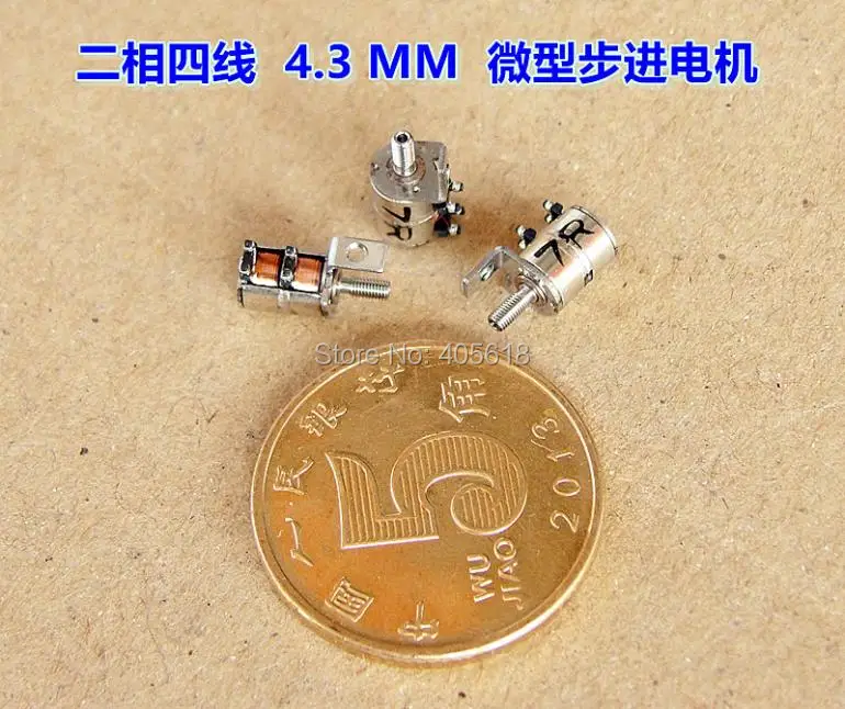 30 шт. 3VDC 2 фазы 4 провода микро шаговый двигатель miniture для diy | Обустройство дома