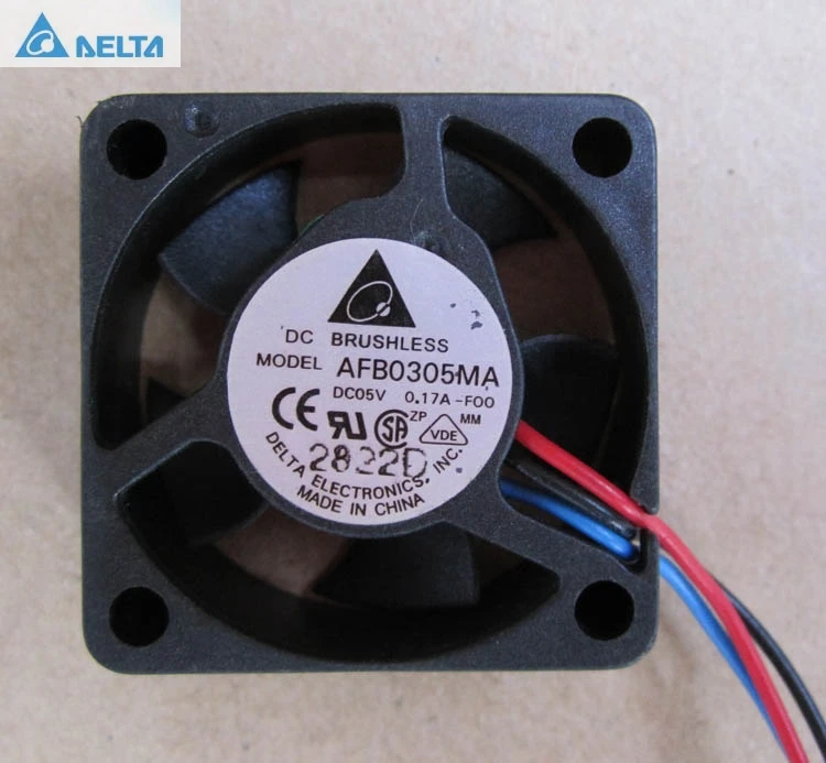 Для delta afb0305ma 5v 0.17a 3 см 3010 30*30*10 мм Мини маленький микро Вентилятор охлаждения |