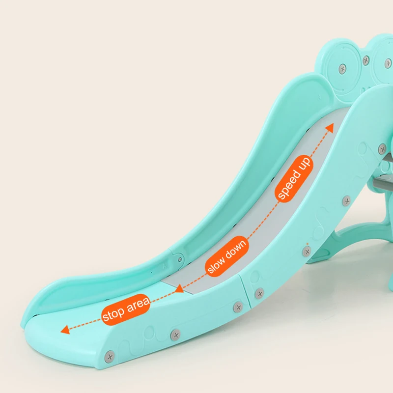 Детская лягушка горка игрушка для игры дома и на улице Толстая Kindergarden игровая