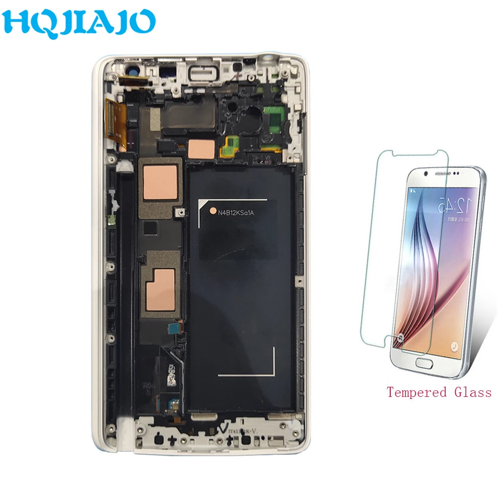 

Test Well LCD Screen For Samsung Note Edge N915 LCD Display Touch Screen Digitizer Frame Assembly For Samsung Galaxy N915 N915F