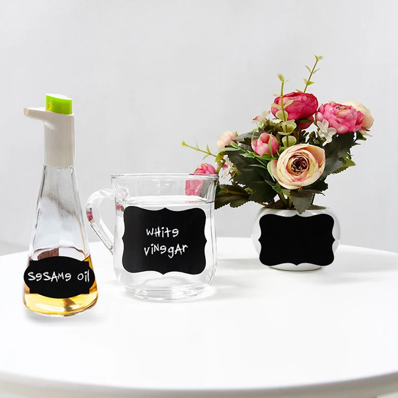 5000 PCs/Set Waterproof Chalkboard Kitchen Spice Label Stickers Home Jam Jar Bottle Tags Blackboard Labels Stickers набор jam jar серебристый