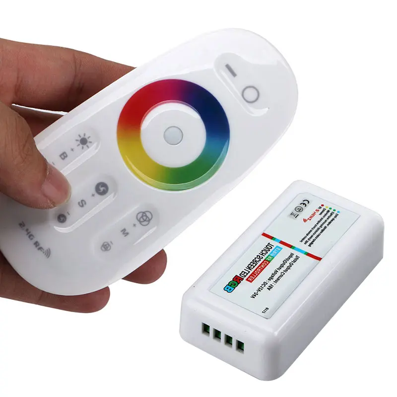 Новая RGB Светодиодная лента касания экрана диммер 2 4G RF Беспроводная система