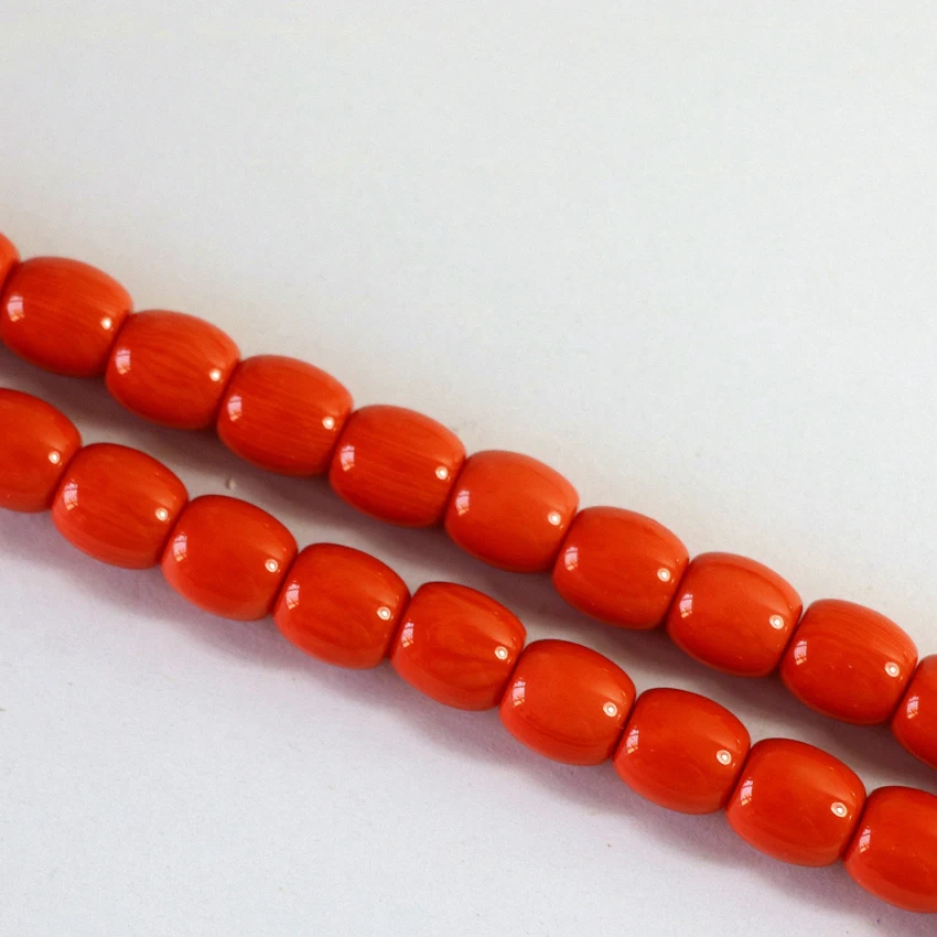 Лидер продаж бусины из оранжево-красной смолы для поделок 9 Х9 мм 10 х10 12 х12