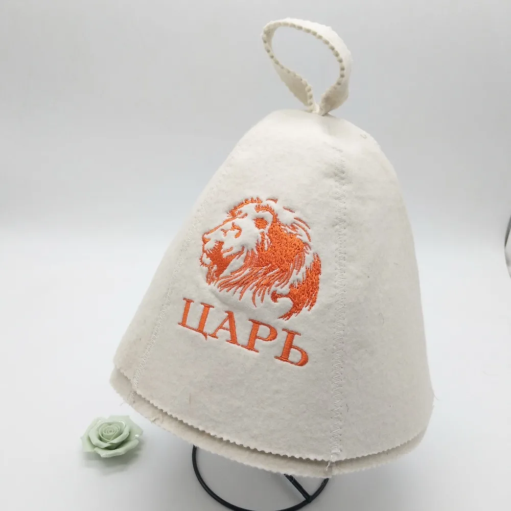 Милая 100% шерсть мини Войлочная Шапка для бани (Два шт/партия)|sauna hat|hat hathat h |