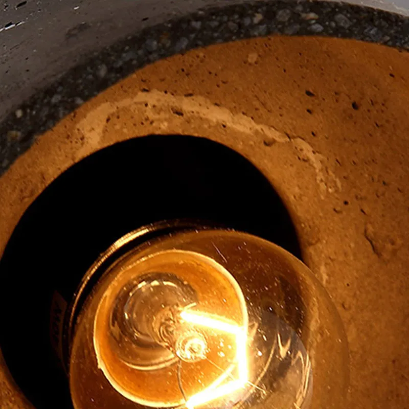 Винтажная зеленая потолочная лампа подвесной светильник в стиле индастриал для