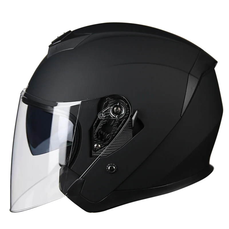 Мотоциклетный шлем jet с открытым лицом Captain star cascos para moto Ретро стиль пилот кафе