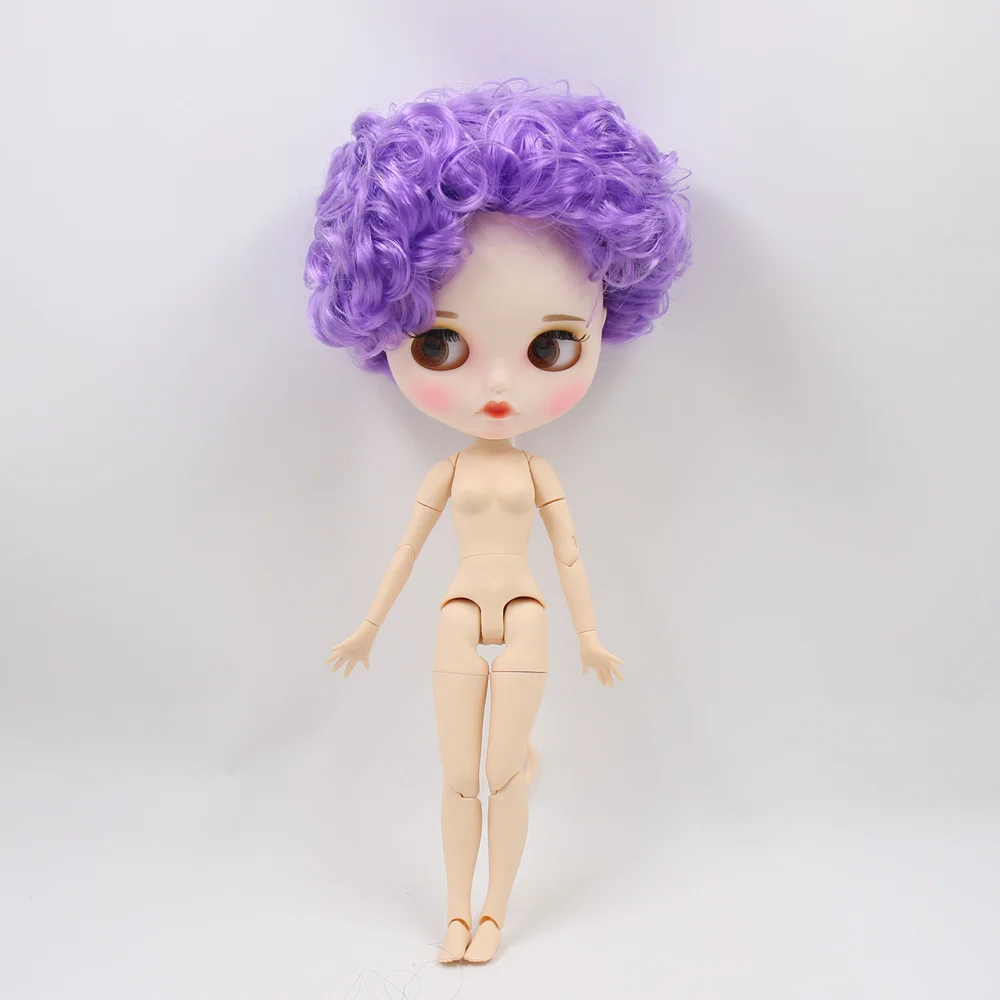 Ледяной DBS Blyth кукольные белая кожа шарнирное тело новая матовая лицевая сторона
