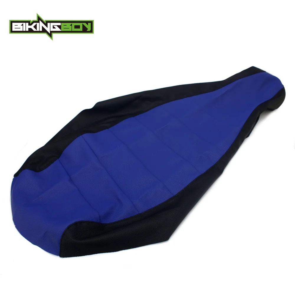 BIKINGBOY для Yamaha YFM 660R Raptor 01 02 03 04 05 сиденье для мотовездехода наволочка захват мягкая ребристая Замена Quad аксессуары 1 шт - Цвет: Синий