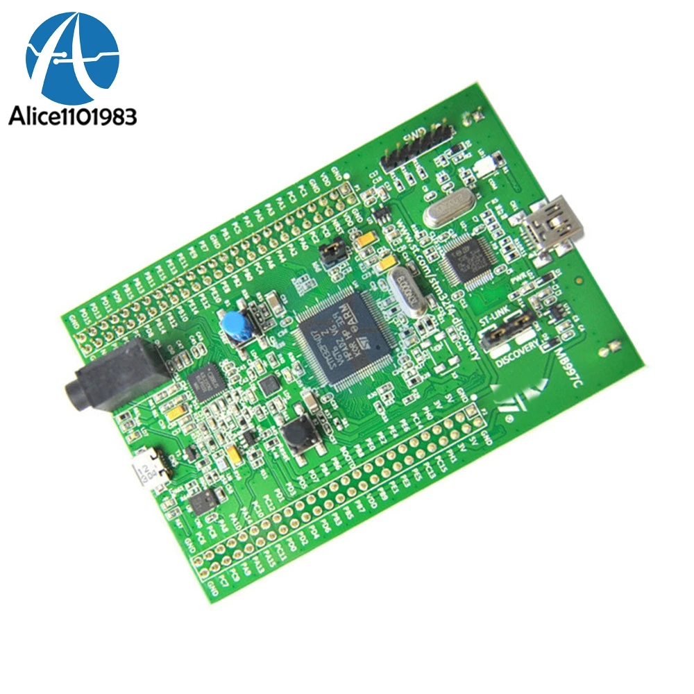 Высокое качество Discovery Stm32f4 Stm32f407 Cortex m4 плата модуля разработки st link V2 набор для
