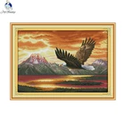 Картины Летающий орел, канва Аида, 11CT, 14CT, наборы для вышивки крестиком, для рукоделия
