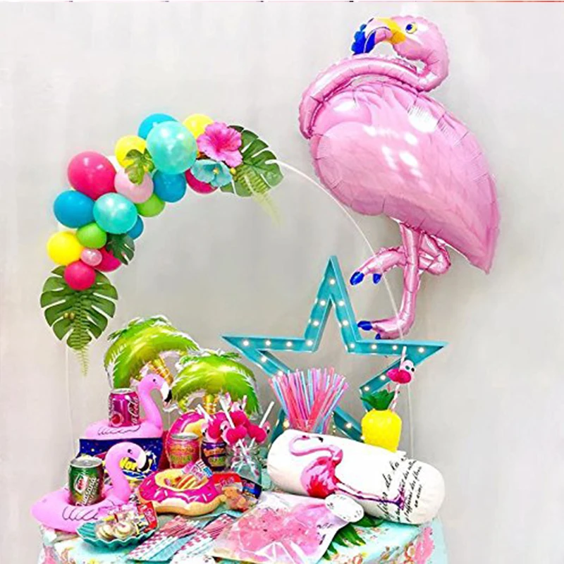 ZOPHIL 7 шт Foli Flamingo 46x21 см мини украшения из воздушных шаров на день рождения Дети