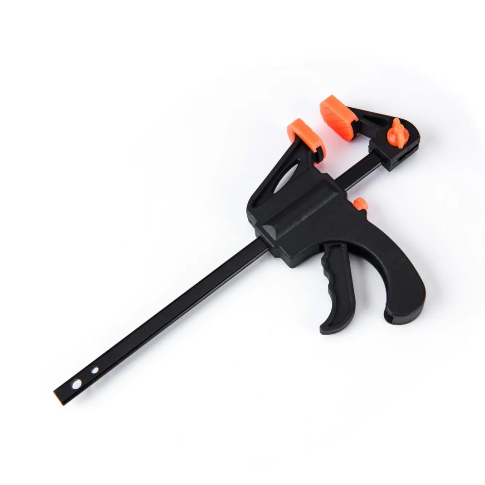 ANHO 4 Inch Quick Ratchet Release Speed Squeeze F-type Wood Working Work Clamp Clip Kit Spreader Gadget Hand Tool DIY | Обустройство