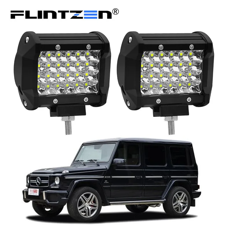 

Flintzen 4inch 20pcs LED chip Working lights Refit Offroad car light Roof Strip Light LED Bar for SUV Truck Tractor Boat ect.