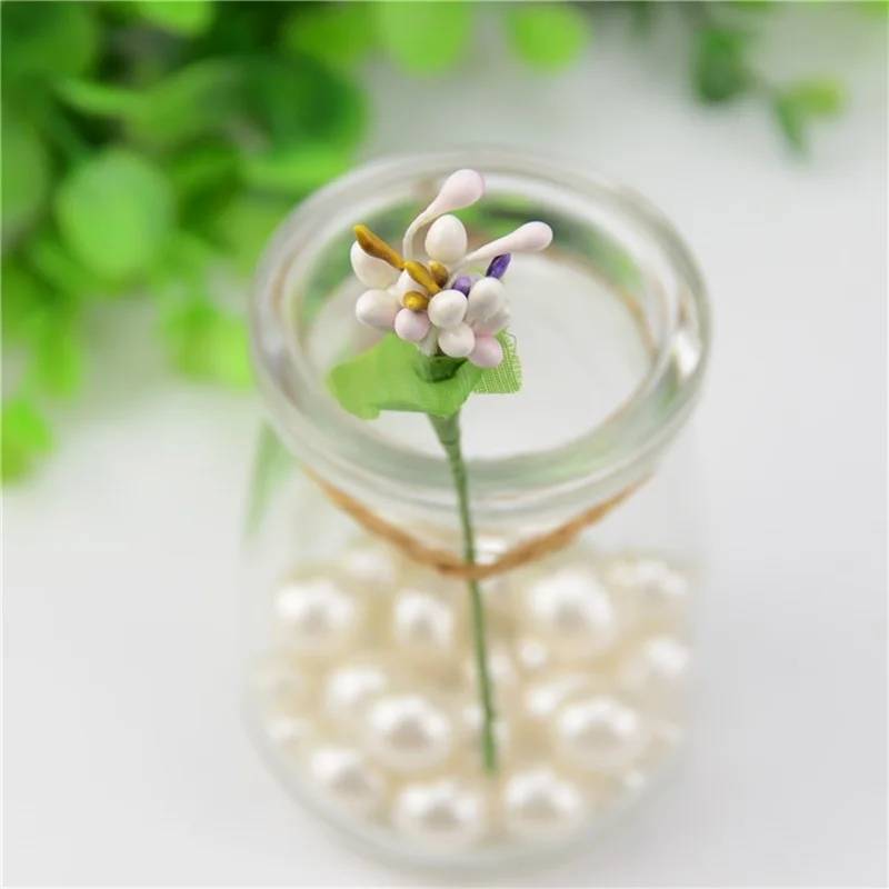 10 шт./лот искусственный цветок Bacca Stamen для свадебного украшения DIY ВЕНОК