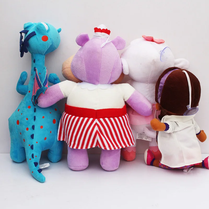 Клиника доктора макстаффинса плюшевая Donny McStuffins stuffins Lambie Hallie мягкая одежда для