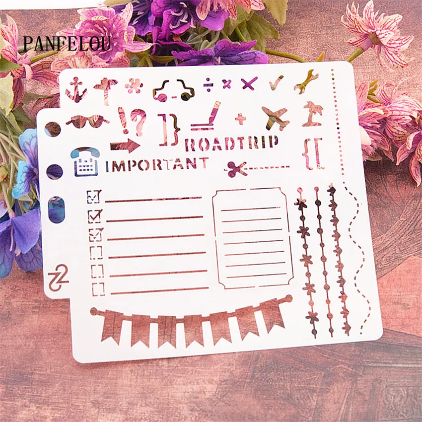 Трафареты с календарем для скрапбукинга Пластиковая форма щит сделай сам торт