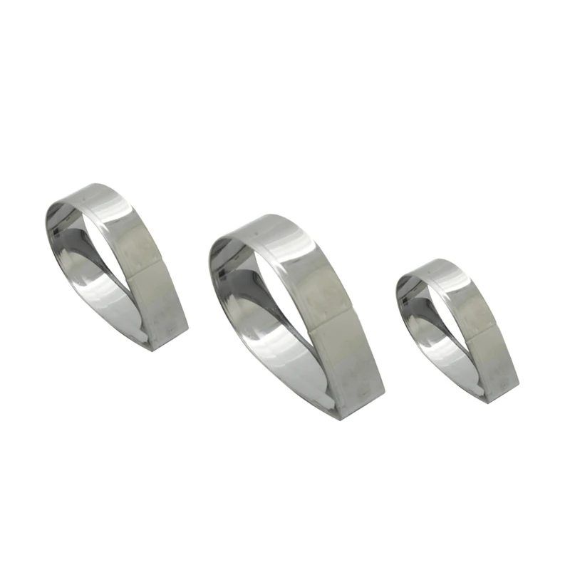 7pcs Stainless Steel Rose Petal Cookie Cutter Mold Pastry Mould Sugarcraft Cake Decorating Useful Baking Tool | Дом и сад