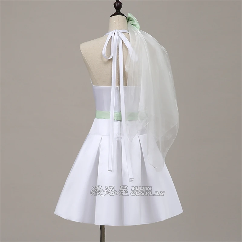 Платье подружки невесты Love Live Minami Kotori, нарядный костюм, милое платье для девочек и женщин, форменные костюмы, белое платье
