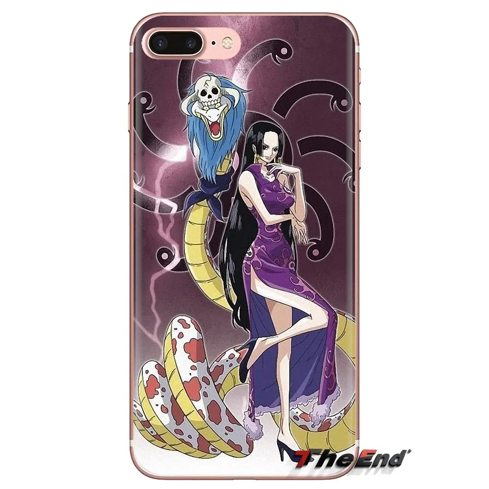 Боа Хэнкок один кусок для iPod Touch Apple iPhone 4 4S 5 5S SE 5C 6 6S 7 8 X XR XS Plus MAX мягкие прозрачные