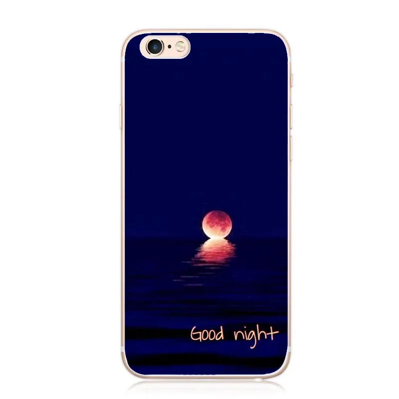 Мягкий чехол для iPhone X 8 7 6 6splus 5S Sunset Wild Snow Mountain River City Ocean Tower | Мобильные телефоны и