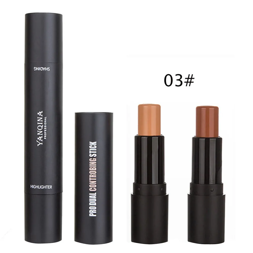 2 цвета макияж натуральный крем для лица губ консилер контурная ручка палочка
