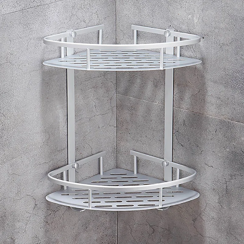 Ногтей Бесплатная Ванная комната Комплект полок Туалет Держатель для полотенца