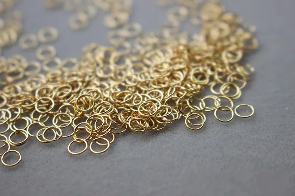 extra thin open end rings earring hoop connect finding jump ring buckles anti-rust hanger diy accessories