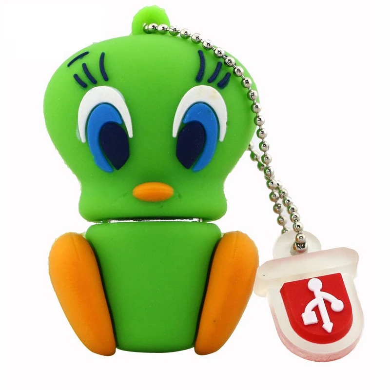 USB-флеш-накопитель с животными в виде утки багги кролика вороны Льва кота 64 ГБ 32 16 8