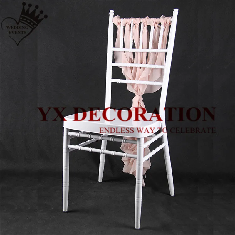 Красивая шифоновая накидка на стул chiavari для украшение свадьбы | Дом и сад