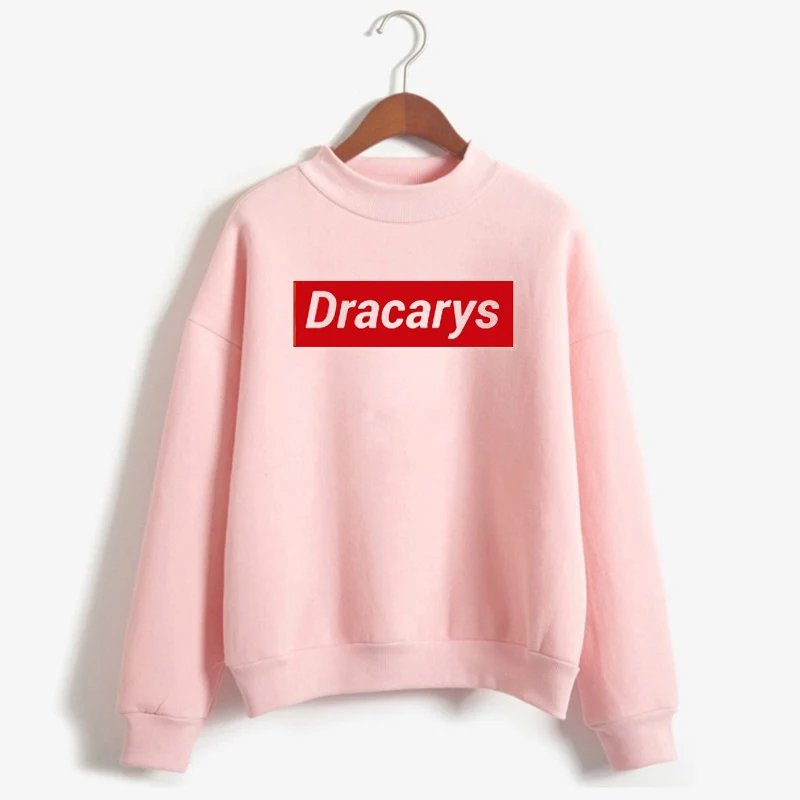 New Brand Dracarys Hoodies Sweatshirts Women Autumn Hip Hop korean Clothes Game of thrones Coats Plus Size kpop tumblr tops