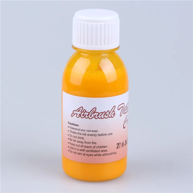 5 шт красочные Аэрограф татуировки чернила для тела краски искусства