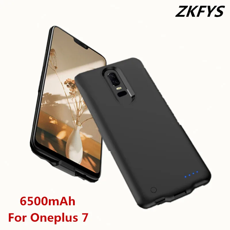

Чехол ZKFYS для Oneplus 7, тонкий, 6500 мАч