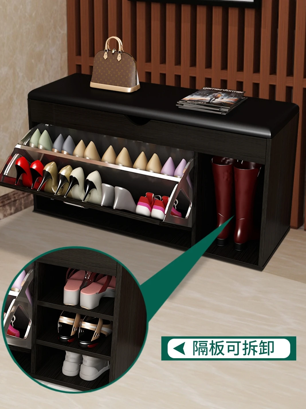 Шкафы для обуви Louis fashion скамейка смены домашний доступ можно сидеть шкафов