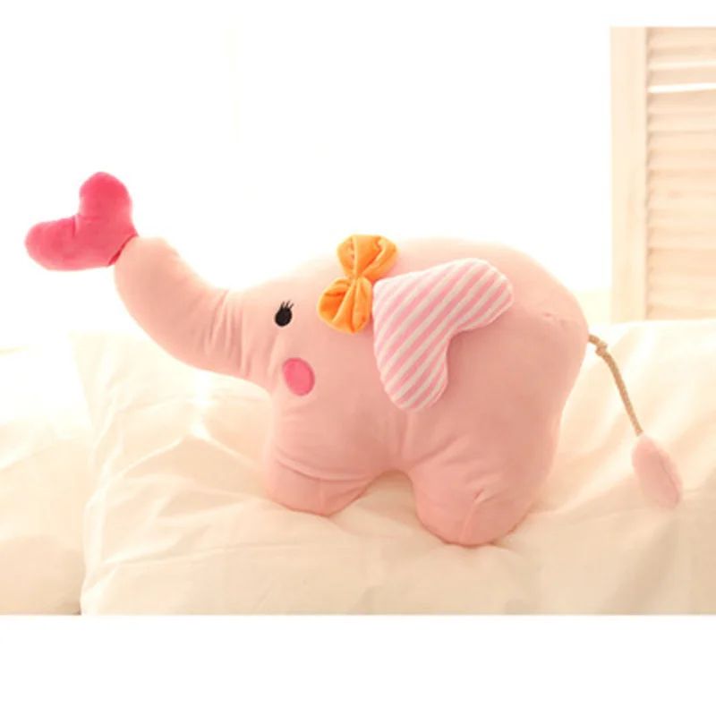 Симпатичная подушка в виде слона для влюбленных пар украшение детской комнаты