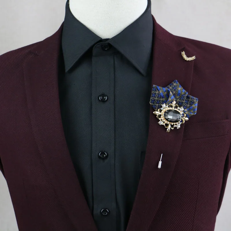 2019 модная высококлассная деловая мужская декоративная брошь Европа и США