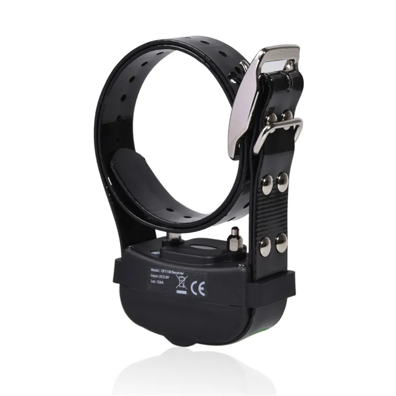 

Safe Electric Pet Containment System including Adjustable Waterproof Dog Shock Collars with Rechargeable Battery