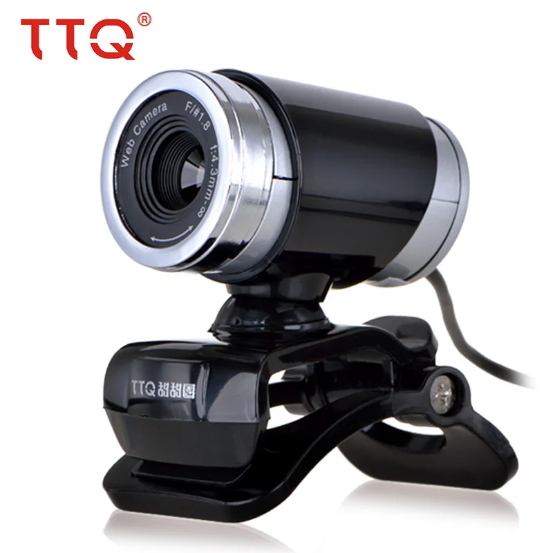 TTQ USB 2 0 веб камера для настольного компьютера и ноутбука Skype кабель 1 5 м HD с ночным