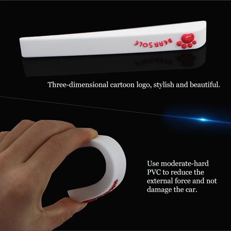 OVERE 6 шт. защитные наклейки на двери автомобиля автомобильное зеркало с защитой от