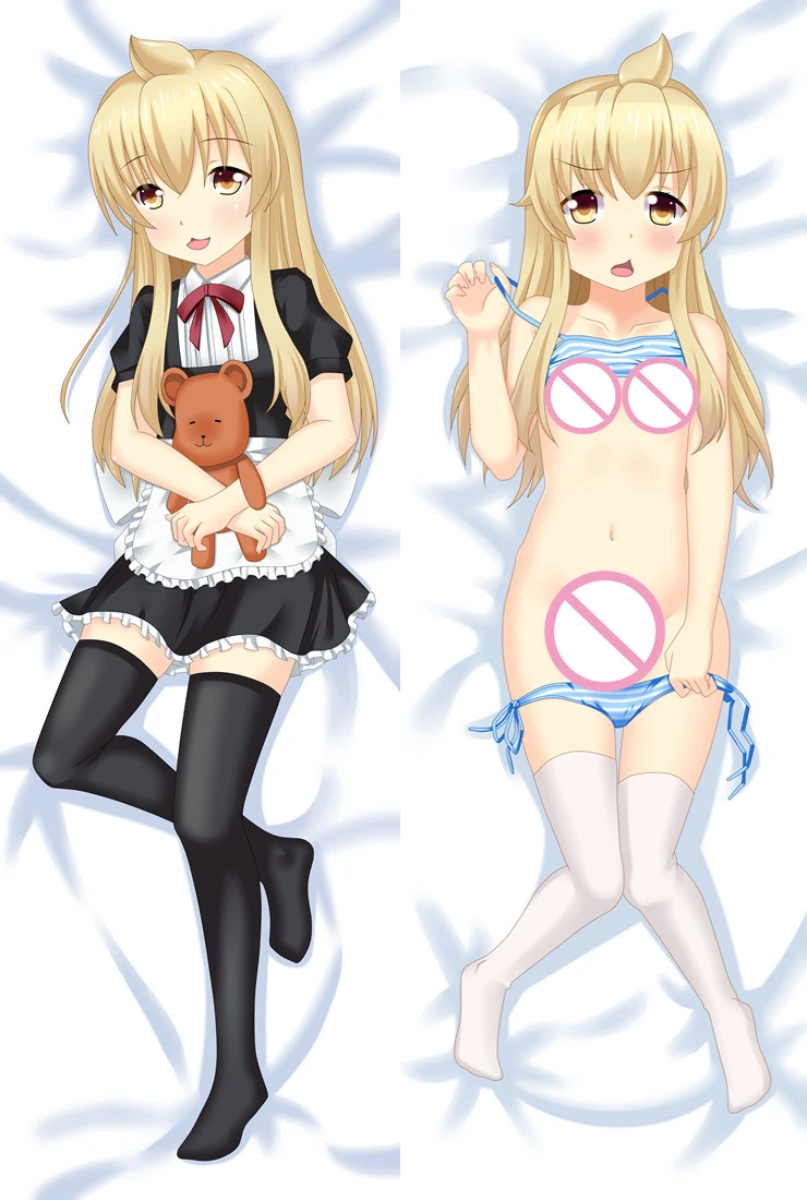 Наволочка с аниме Uiharu kazari персонаж сексуальная девушка Minami Haruka & Kana Chiaki Подушка