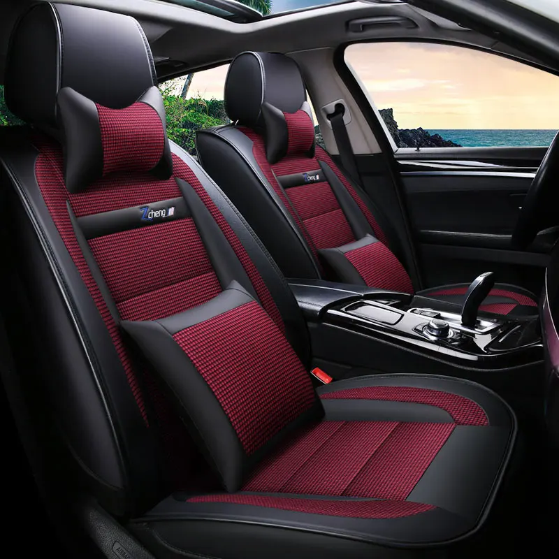 Набор чехлов для автомобильных сидений универсальная защитная подушка hyundai Rohens