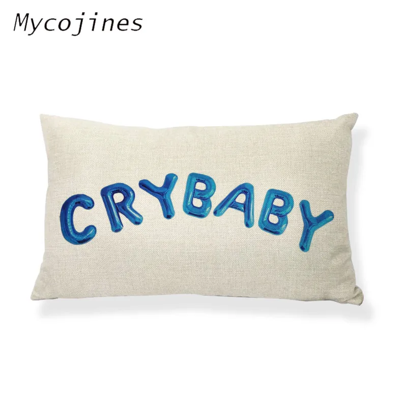 Melanie Martinez Crybaby, декоративные подушки, чехол для дома 45*45 см, наволочка из льняного материала, Дамское автомобильное кресло, кровать, Декор, аксессуары