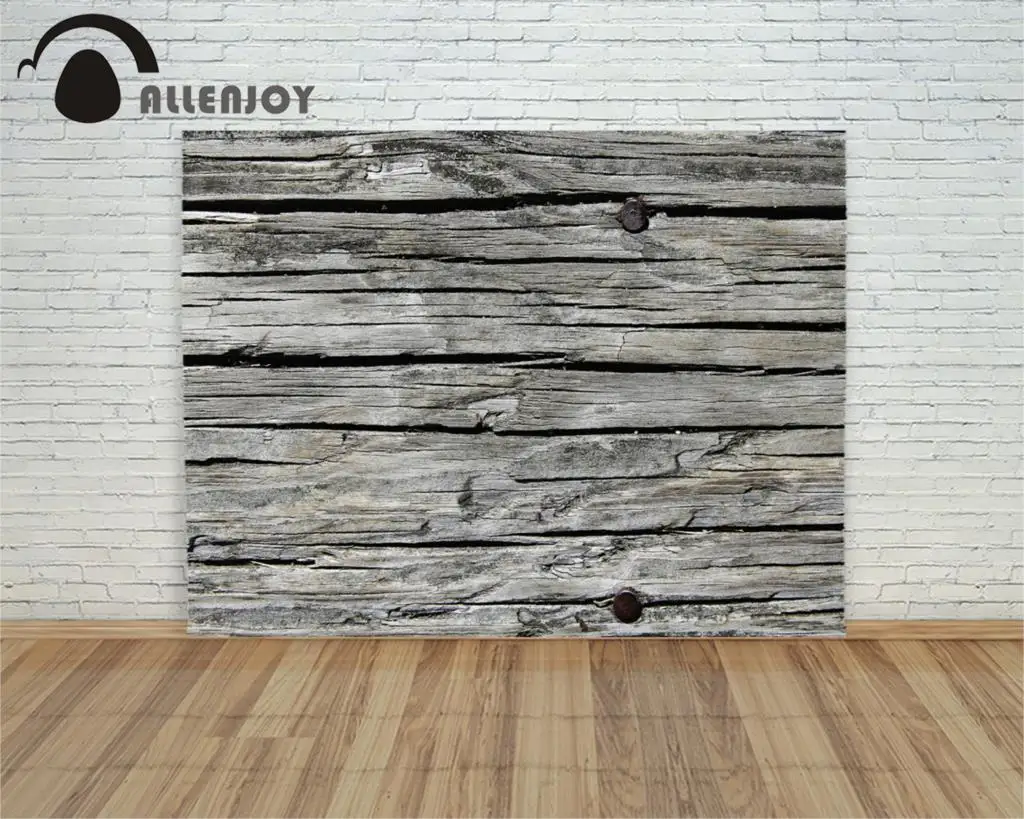 Фон для фотосъемки Allenjoy винтажный Фотофон с кракле и выветривающими деревянными