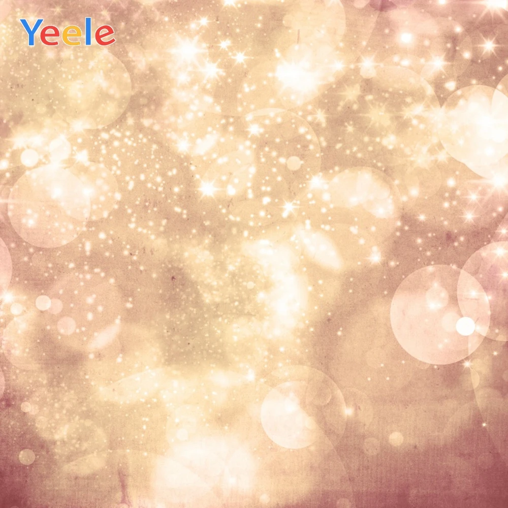 Фон для фотосъемки Yeele со старинной стенсветильник и блестками в боке|Фон